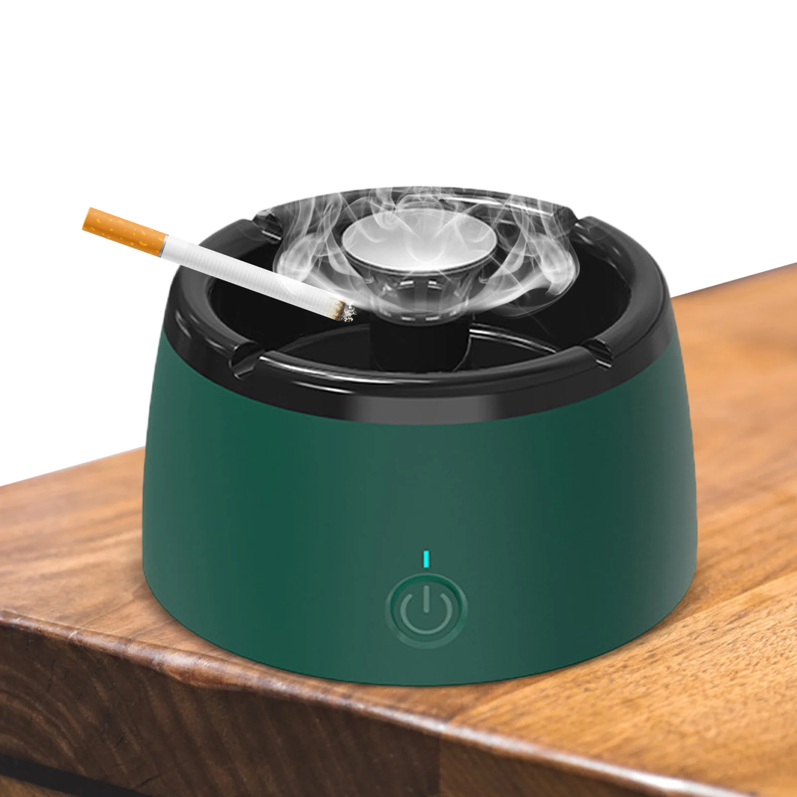 

Ashtray with Air Purification Smoke Removal Ashtrays Automatic Smoke Eliminator Air Purifier USB Charging Ash Tray for Home