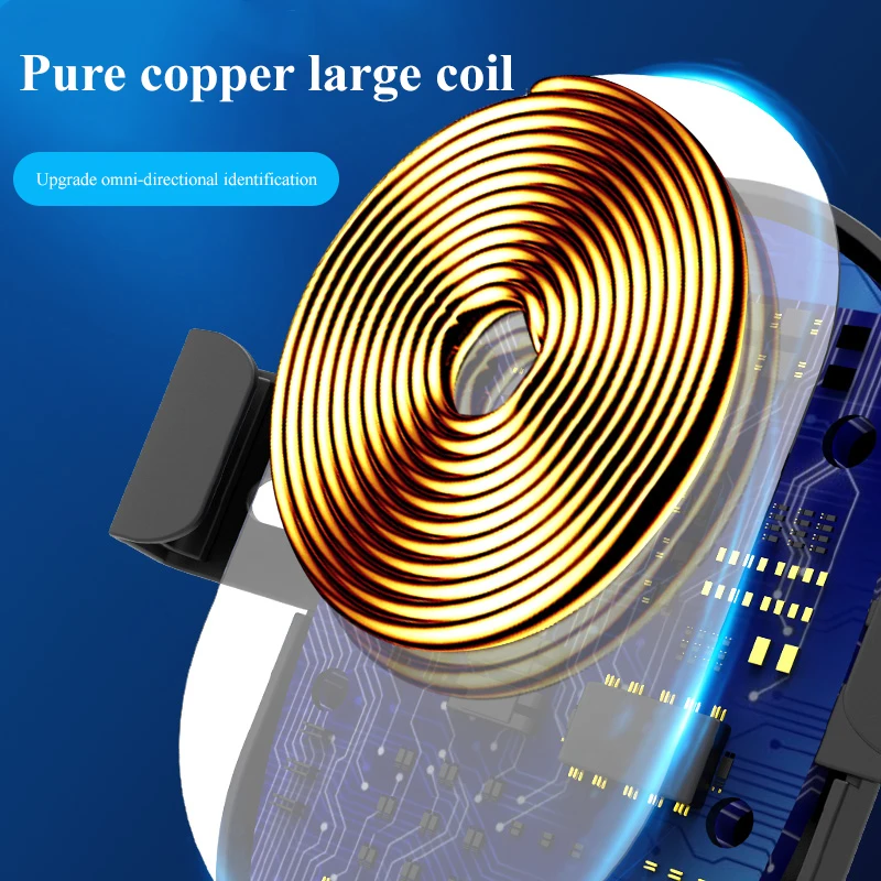 

EXUAN 10W Car Fast Wireless Charger for Xiaomi Samsung Iphone Google Nokia Gravity Bracket Fast Car Charger