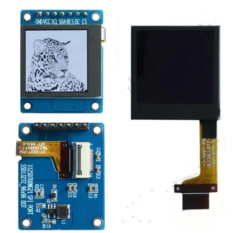IPS-экран 1 12 дюйма 14PIN/7PIN SPI белый PM OLED-экран (плата/без платы) SSD1327Z Драйвер IC 16 серые