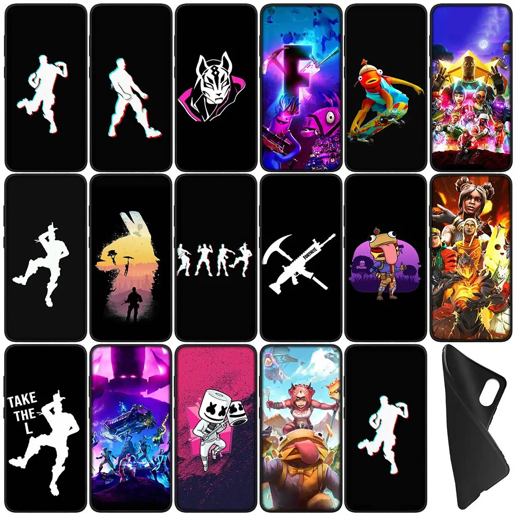 Wallpaper F-Fortnites-Skin Cover Phone Case for OPPO A17 A15 A16 A3 Pro A40 A60 A80 A79 A95 A94 A74 A78 A58 A38 A57 Coque