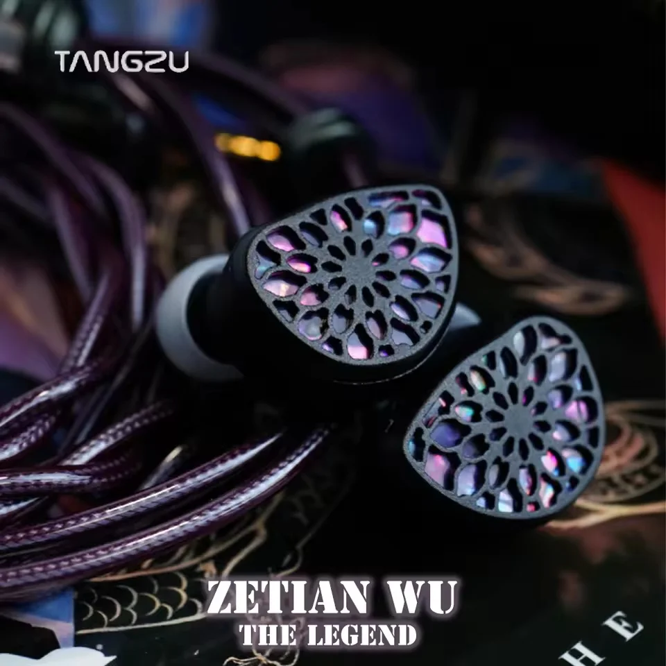 Предварительный заказ TANGZU Zetian Wu Legend Dual Planar In-Ear Monitor Hi-Fi наушники со съемным