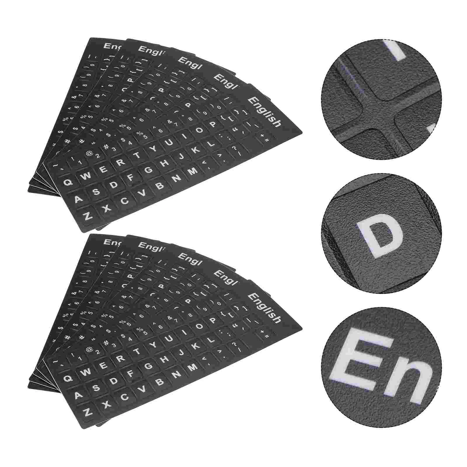 

Language Keyboard Cover Stickers Computadora Laptop Universal Computer Protector