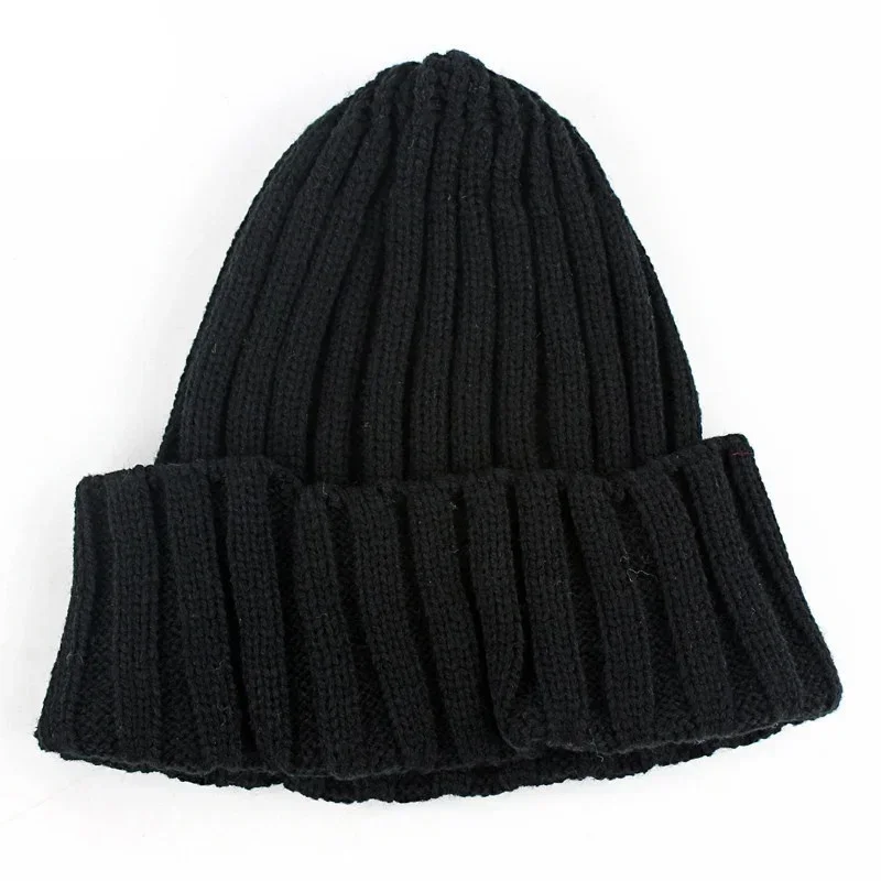 Забавные зимние шерстяные вязаные шапки ручной работы с усами Пиратская маска