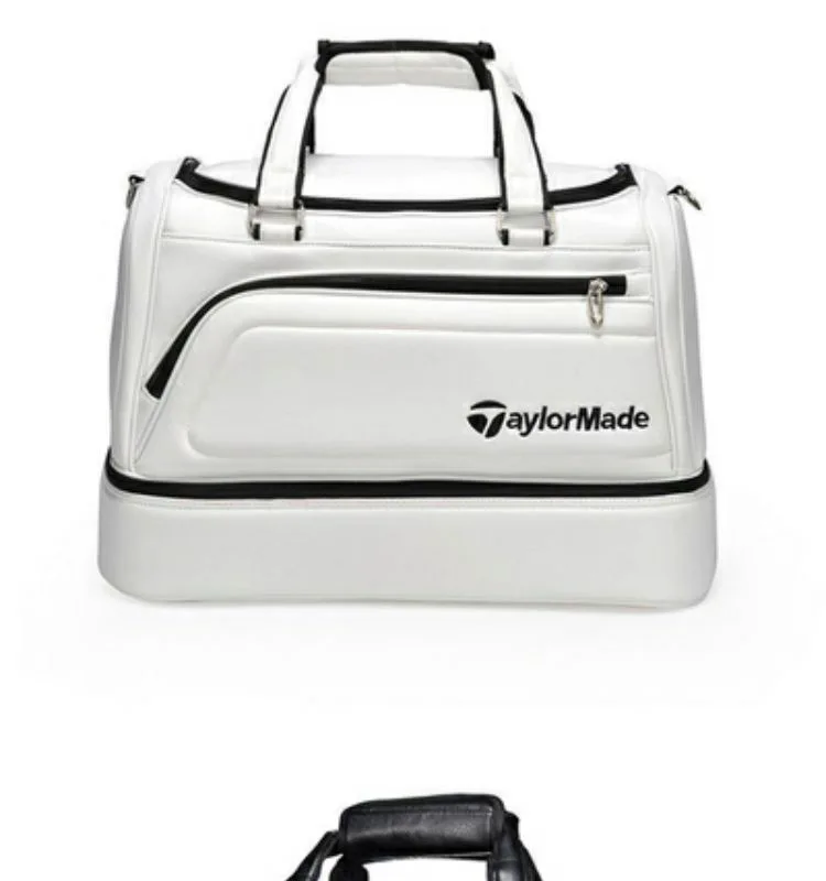 

골프백 2024 Golf Bag Unisex High Quality Luxury Brand Fashionable Andmulti Functional Leather Double-layer Clothing Bag 골프화 가방