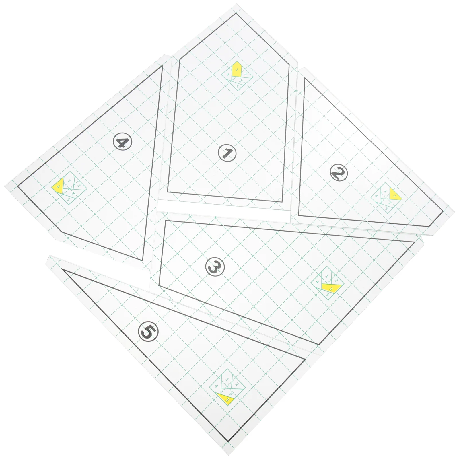 

Quiltingrulers Templates Sewingbinding Cutting Design Clothes Machine Ruler Tools Template Plate Tool Miter Easy Clothing Fabric