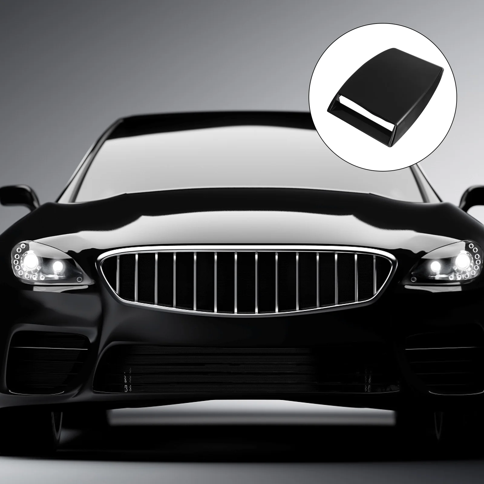 

Car Hood Scoop Racing Air Absorption Turbos Bonnet Hood Vent Grille Cover