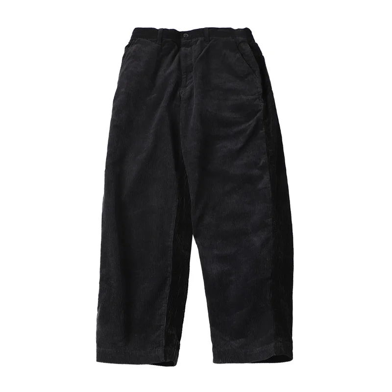 

SZZ BEAMS 20AW Color Splicing Corduroy Baggy Fallow Wide Legged Tousers