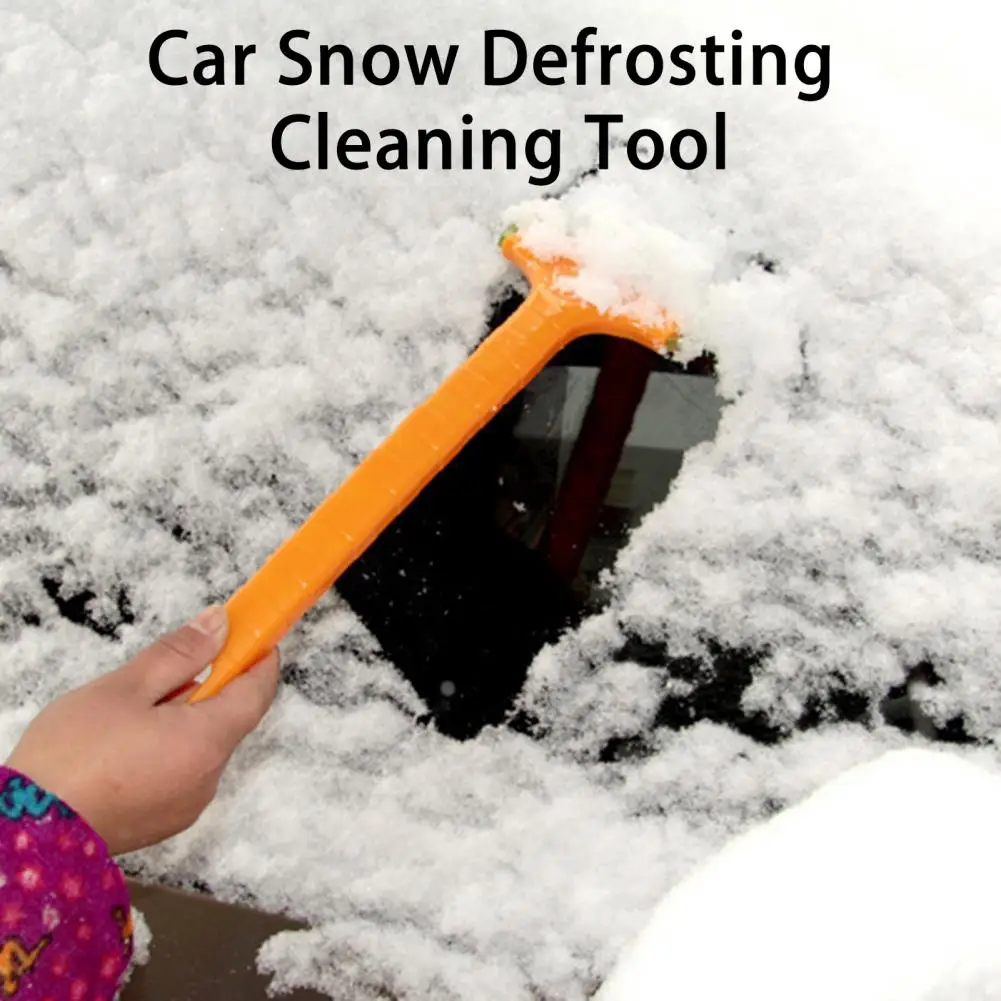 

2Pcs Useful Anti-rust Temperature-resistant Car Winter Snow Clearing Tools Auto Accessories Snow Scraper Snow Shovel