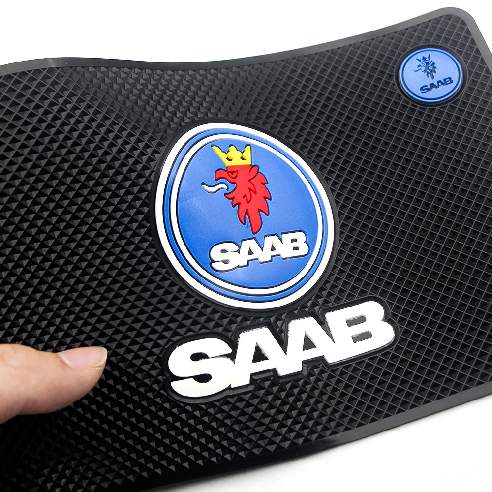 

For Saab 93 93X 95 96 92X 94X 99 9X 9000 Car Anti-Slip Mat Pads Storage Mat Pads Car Non-Slip Mat Auto Silicone Dashboard Pads