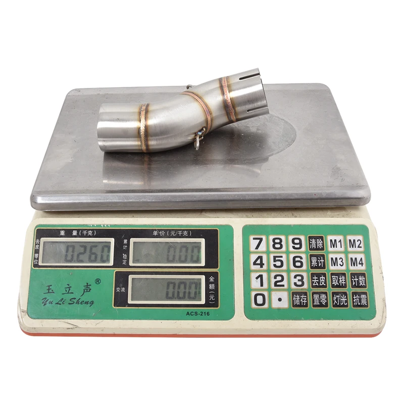 Выхлопной глушитель для мотоцикла Suzuki Gladius SFV 650 2009-2016 средняя труба нержавеющая