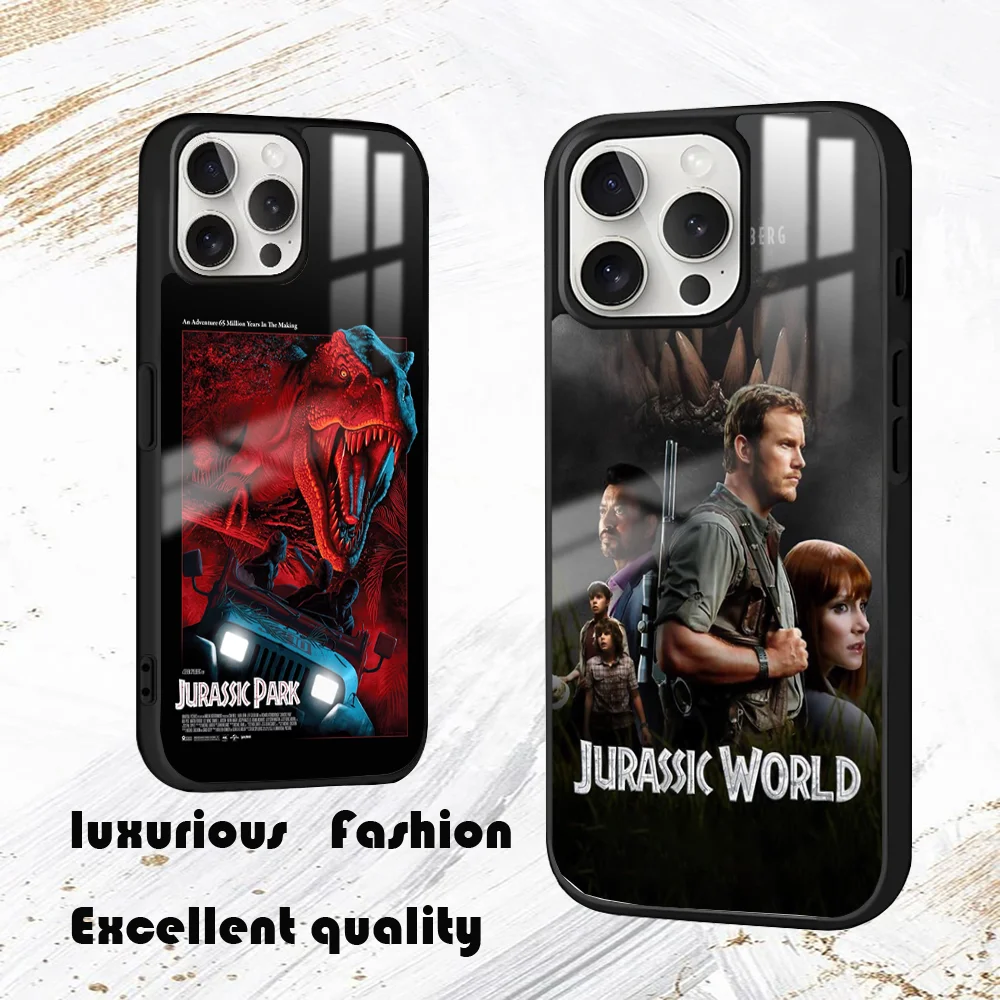 Чехол для телефона Парк Юрского периода Мир динозавров iPhone 16 15 14 13 12 11 Pro Max Plus Mini PC