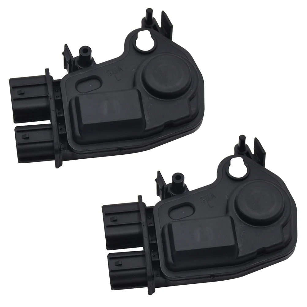 

Привод дверного замка, передний левый и правый замки для передней двери автомобиля, совместим с Accord Civic (черный), 2 шт.