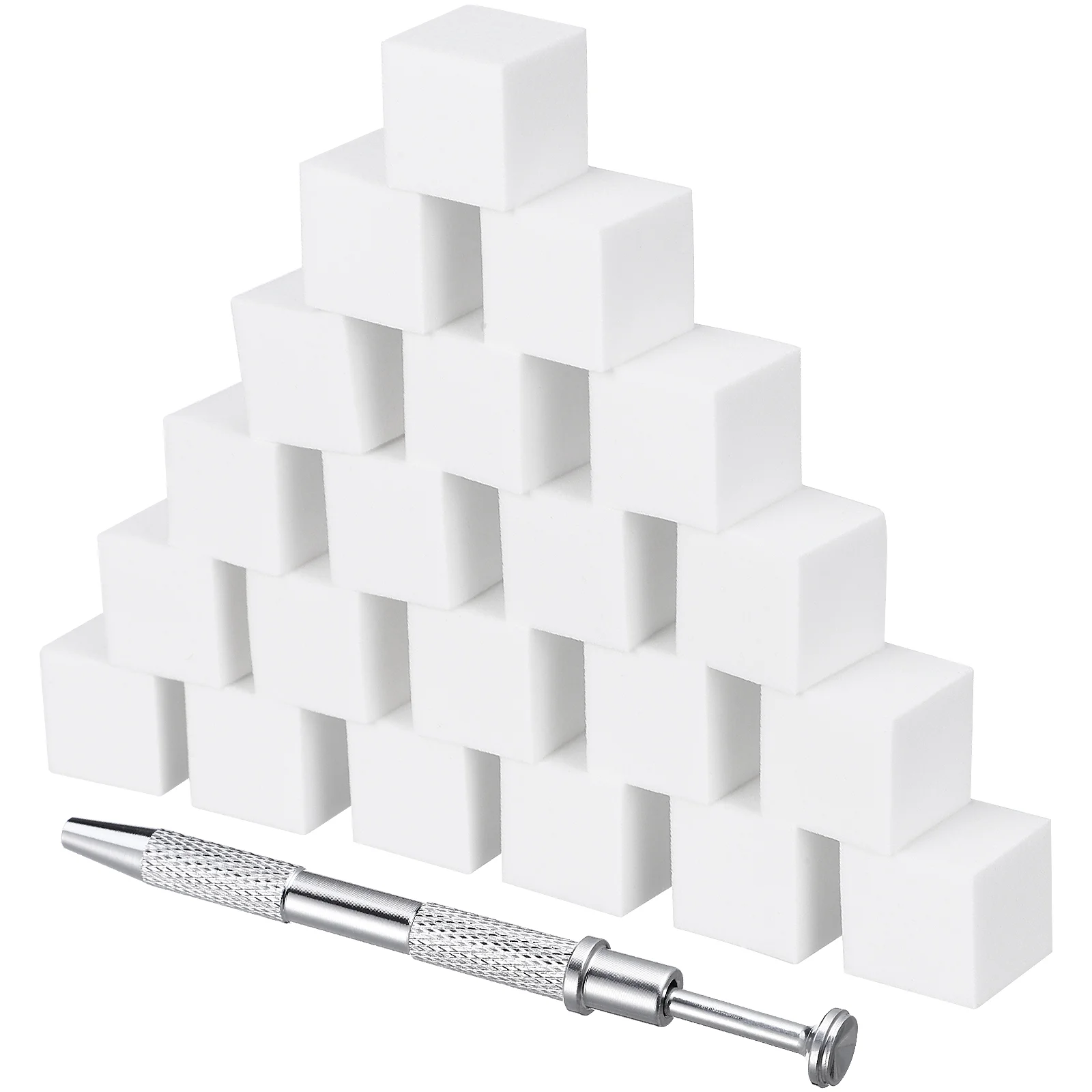 Губка для ногтей Waver инструмент волос губки аксессуары захват из нержавеющей