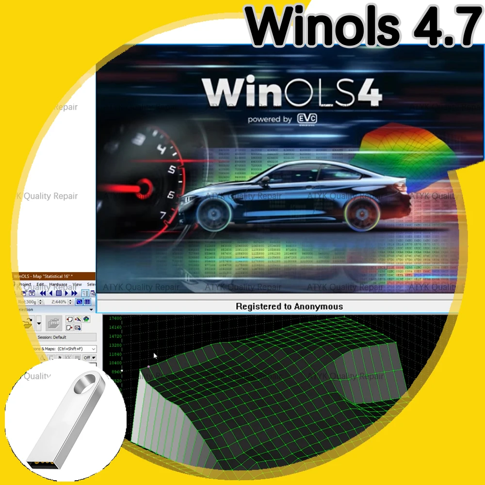 Диагностический интерфейс Winols 4 7 для ремонта автомобиля winols инструменты