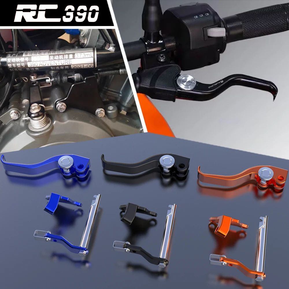 

Motorcycle 50% Force Reduction One Finger Clutch Lever System Fits For 390Duke RC390 DUKE RC 390 2018-2023 2022 2021 2020