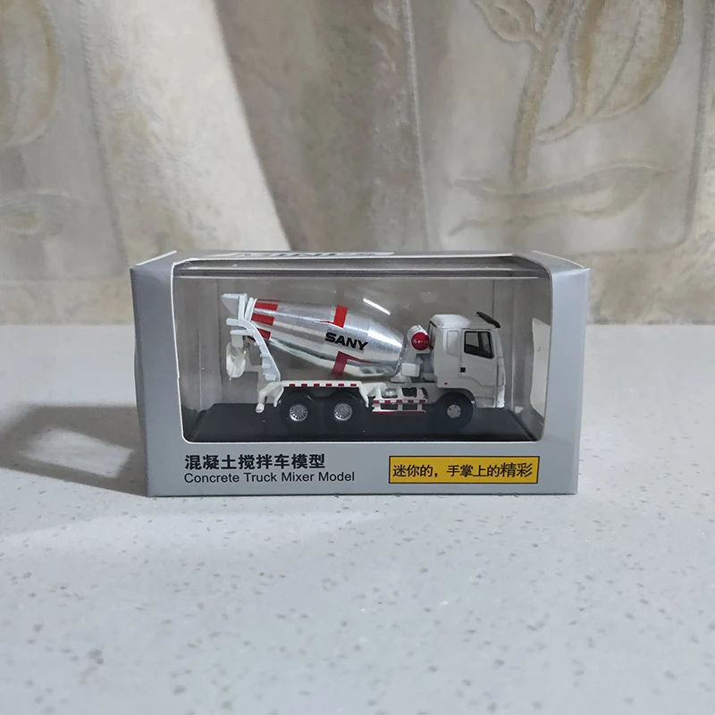 Литый под давлением 1:87 SANY бетономешалка Инженерная техника из сплава детская