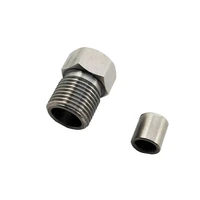 waterjet parts 14 38 916 hp 38 gland high pressure tube fitting 916 gland 38 60k glands 38 in a 2838 10078129 400006 2