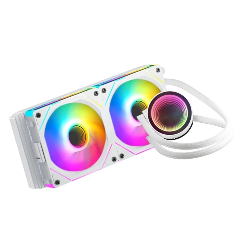 NA240/360 Эффективный радиатор жидкостного охлаждения ARGB для настольного процессора