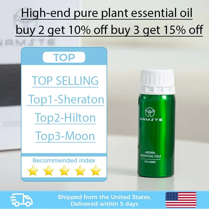 NAMSTE 100 мл Лидер продаж парфюмерный отель чистый растительный эфирное масло