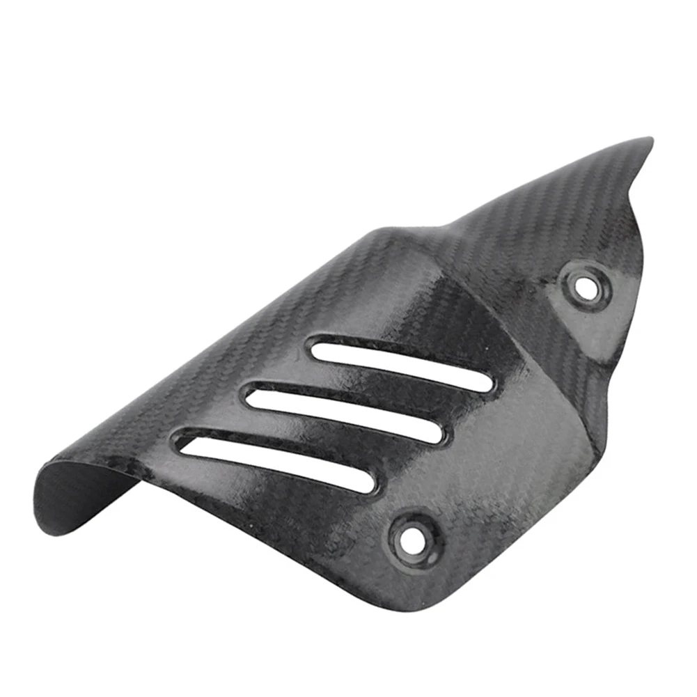 Теплозащитный экран выхлопной системы мотоцикла защита из углеродного волокна