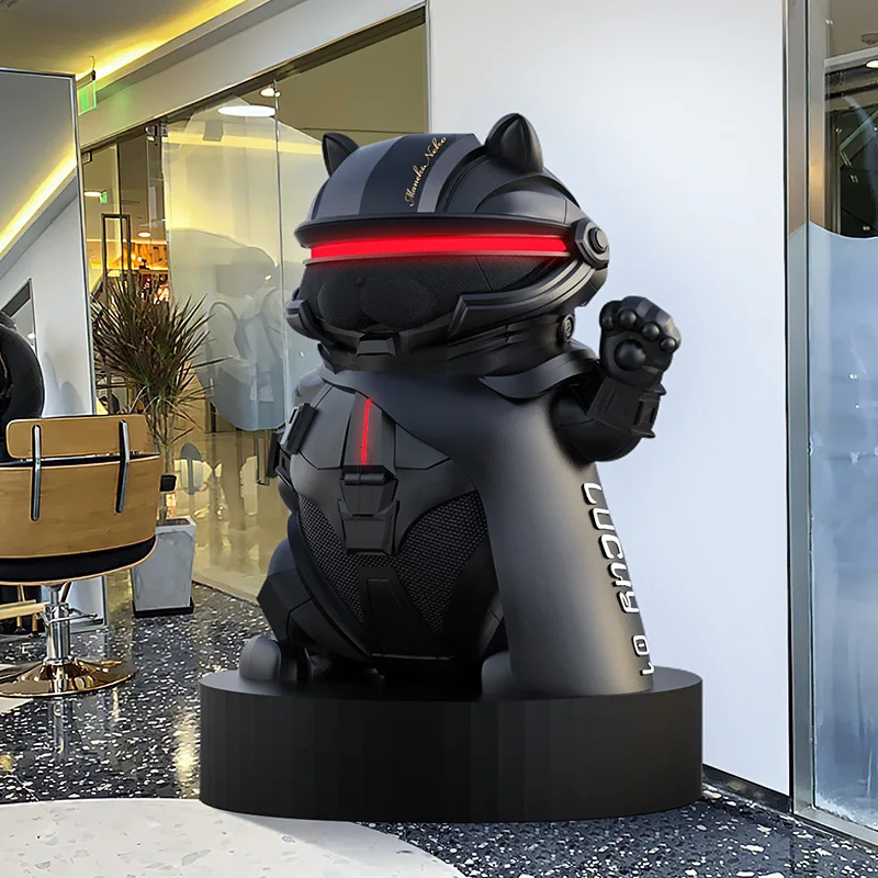 

Fashion Brand Lucy Saibo Fortune Cat Landing Big Decorations Dog Mall Internet Celebrity Store Doorway Decoration