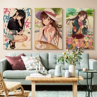 mizuhara chizuru good quality prints and posters kraft paper sticker diy room bar cafe aesthetic art wall painting