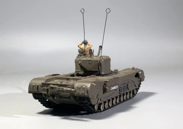1:72 британская армия Черчилль модель Второй мировой войны готовая военная