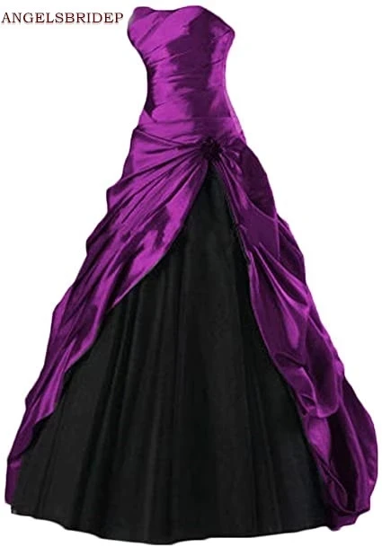 

ANGELSBRIDEP бальное платье Quinceanera платья 15 лет Формальные без бретелек Тюль Милая 16 принцесса день рождения Лидер продаж