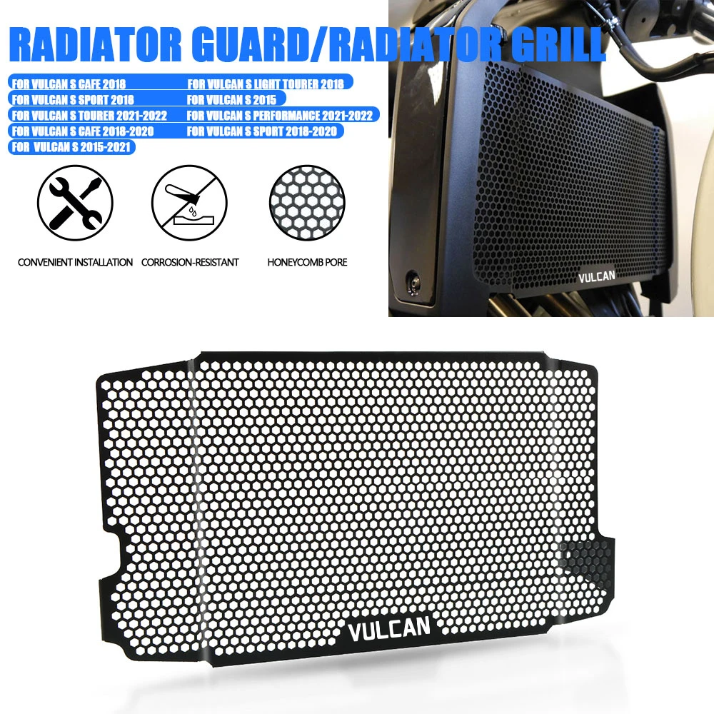 Motorcycle Engine Radiator Bezel Grille Protector Grill Guard Cover For Kawasaki Vulcan S SE S Cafe Light Tourer Sport 2017 2018