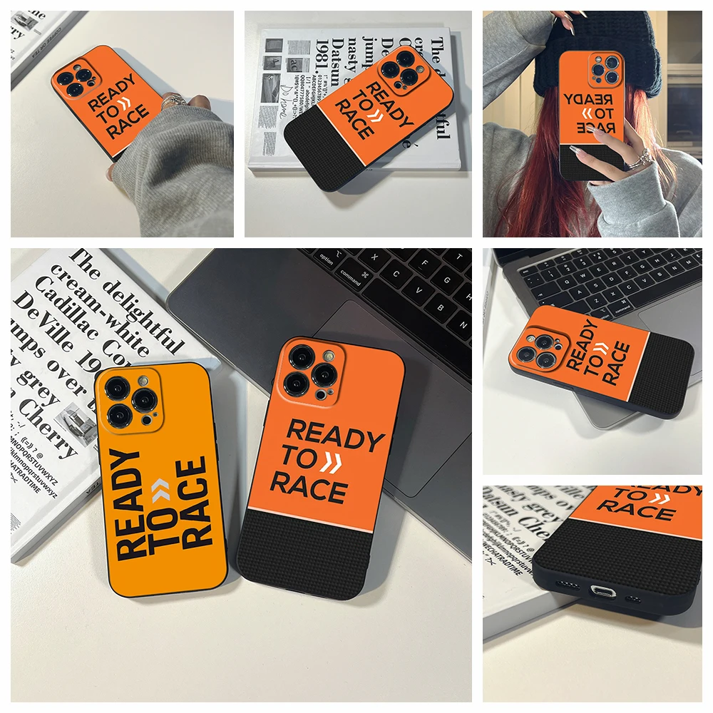 Модный чехол для телефона Ready To Race DIY IPhone 13 12 11 Pro 8 7 Plus X 14 SE XR Mini XS MAX дизайнерские