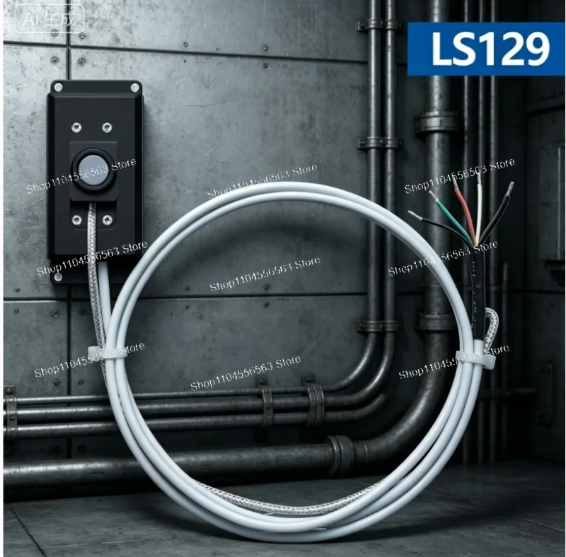 Фото Цифровой УФ-датчик LS129 с RS485 Modbus, датчик УФ-излучения и температуры в реальном времени для ПЛК и HMI, 0-20000 мВт/см² №1