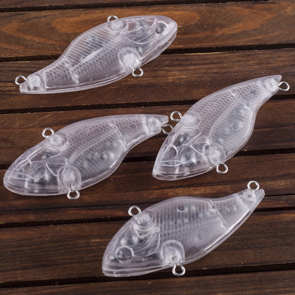 AYWFISH 15 шт./лот прозрачная Вибрирующая приманка с телом 16 5 дюйма г искусственная