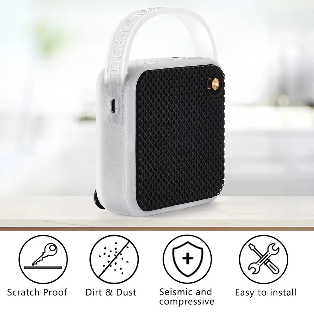 

Portable Silicone Speaker Cover Speaker Cases Bluetooth-compatible Speaker Cover AntiScratch Cover Protector for Marshall Willen