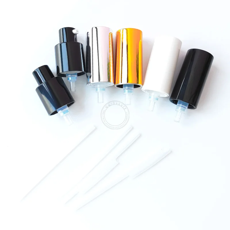

100pcs 18mm Skin Care Emulsion Spray Bottle Tops Application DIY Soap Pump Liquid Perfumes Dispenser Cosmetics Package Accessory