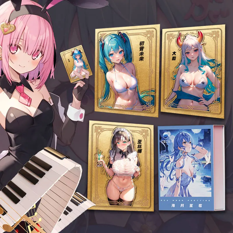 

Goddess Card Sexy 18+ Bikini Summer Beach Exquisite Collection Each Box Has A Unique Number Card Limited Edition Anime Goddess