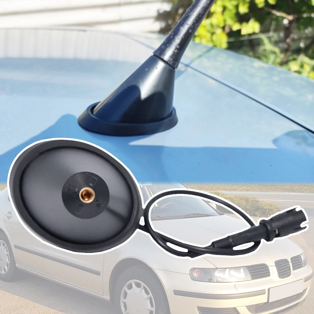 

Car Exterior AM/FM Roof Radio Antenna Aerial Base Mast Seal Rod Replacement For SEAT Toledo Mk1 Mk2 Mk3 1995 1996 1997 - 2007