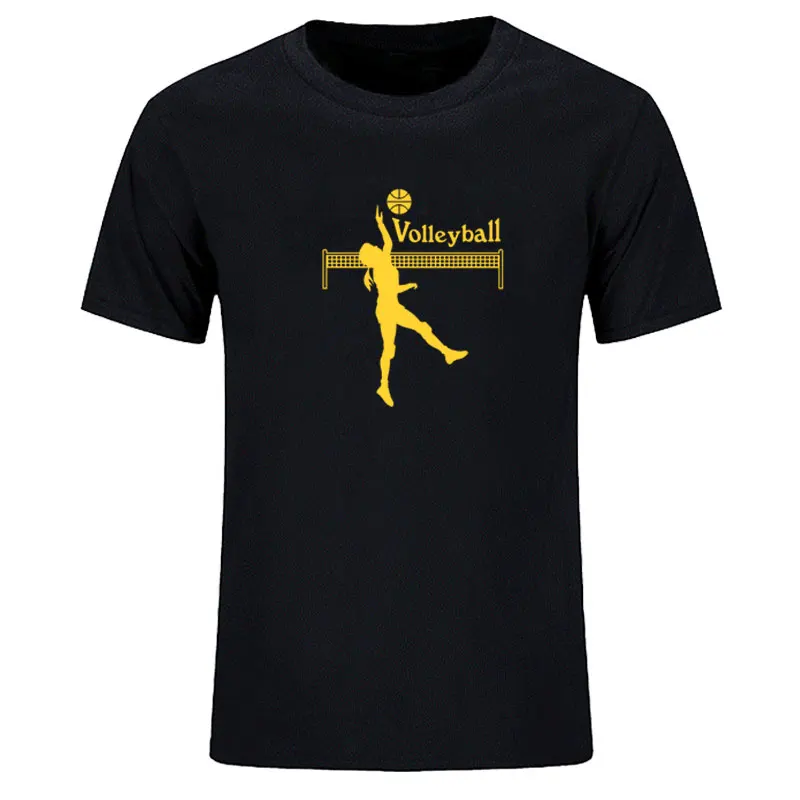 

Interesting volleyball summer fashion short sleeve T-shirt your own T-shirt