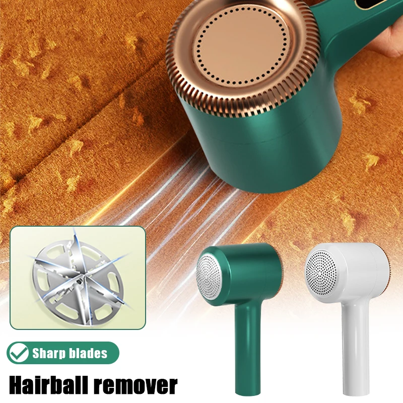 Electric Pellets Lint Remover For Clothing Rechargeable Fluff Remover Hair Ball Trimmer Sweater  Baffeta Cleaning Fabric Shaver