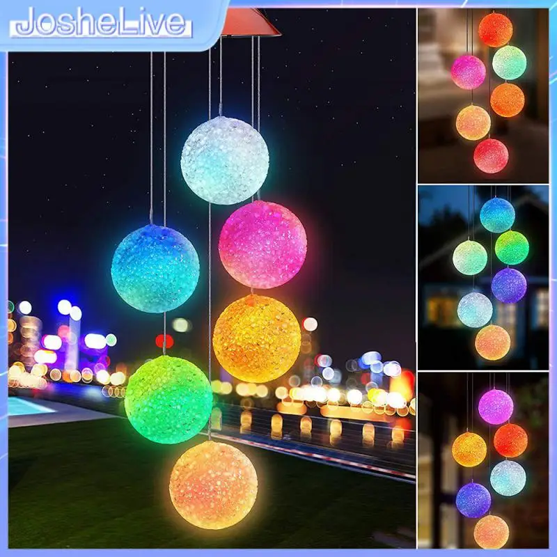 

Solar LED Wind Chime Portable Color Changing Spiral Trimmer Wind Chime Lamp Balcony / Garden / / Outdoor Home Decoration