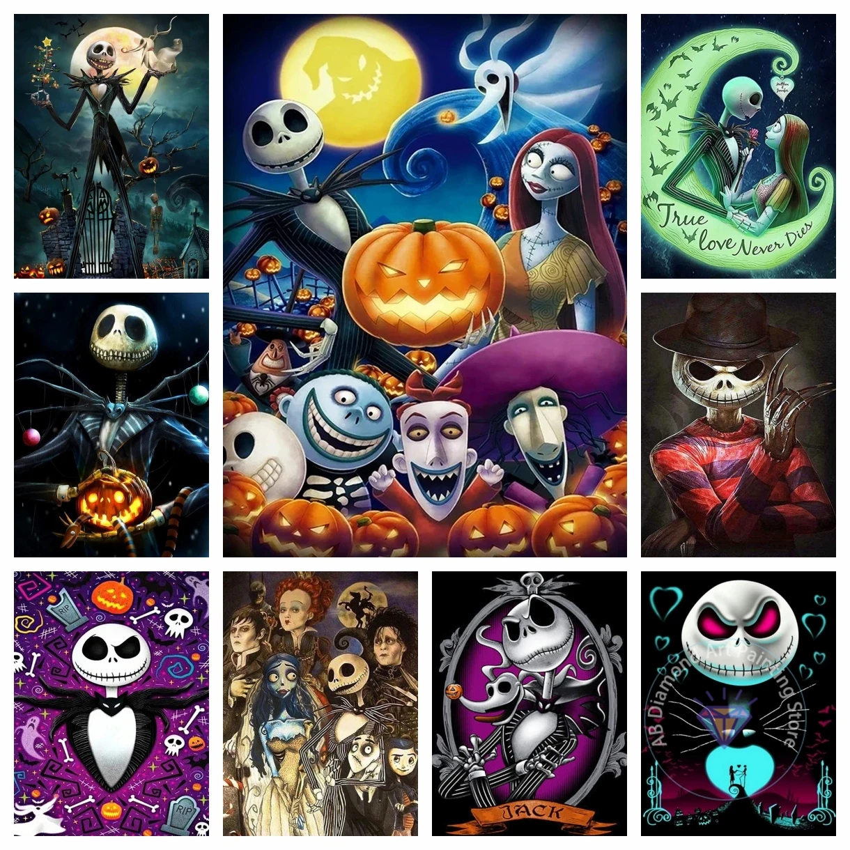 Disney Mosaic 2024 новый комплект для вышивки крестом мультфильм AB алмазная живопись