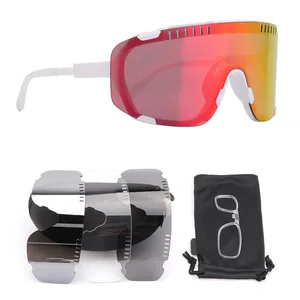 POC DEVOUR  Mountain Cycling Glasses Universal Color Changing Bicycle SunGlasses Polarized Sport Roa