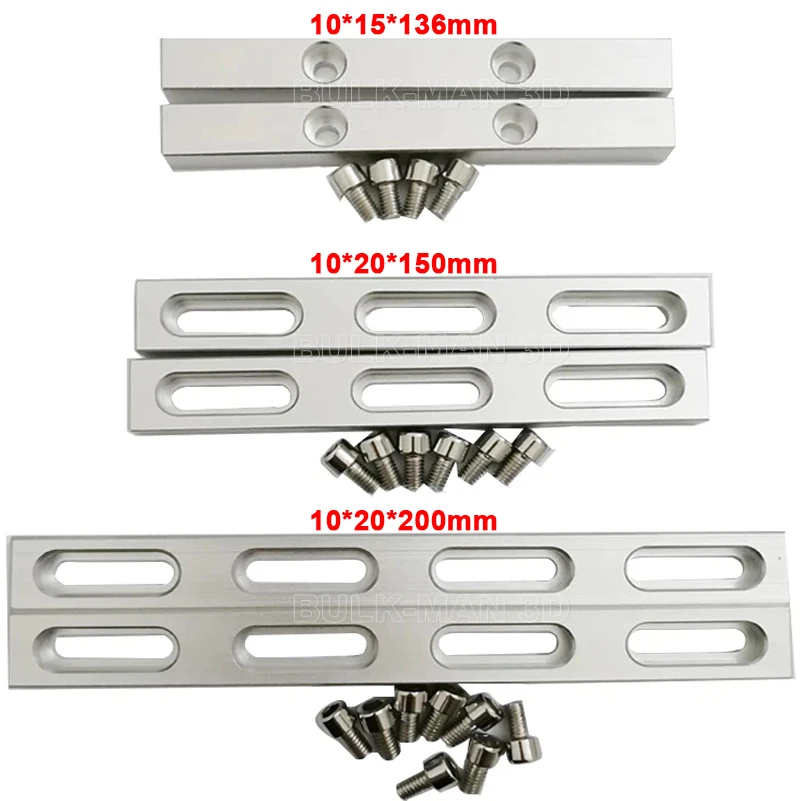 

2pcs/Set Positioning Strip CNC Baseboard Table Fixture Tool for Laser Engraving Machine Work Holding, Marking and Fixturing