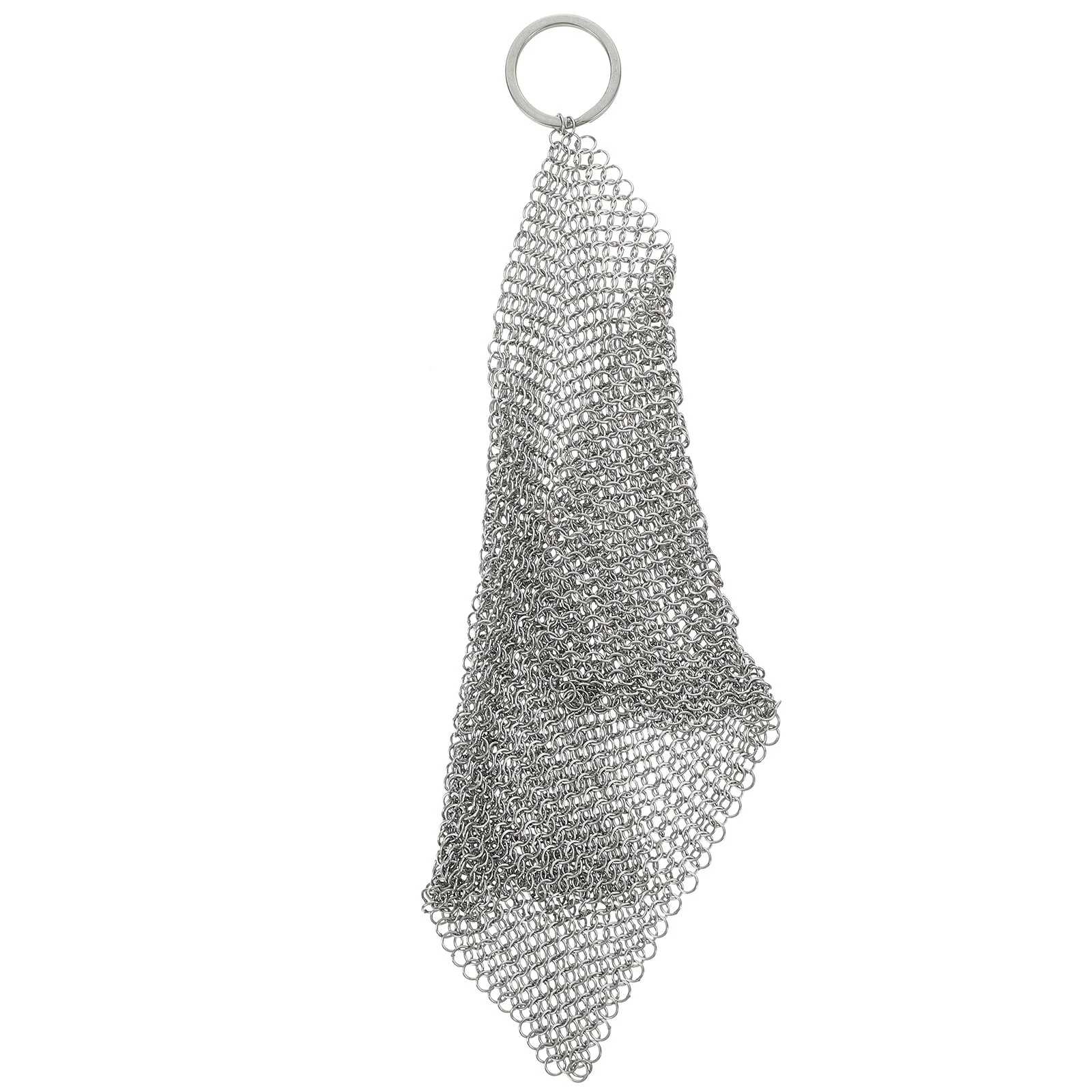 

Wire Mesh Cleaning Sponges Cast Iron Scrubber Pans Grill Scraper Cleaner Stainless Steel Scrubbers Kitchen Ring