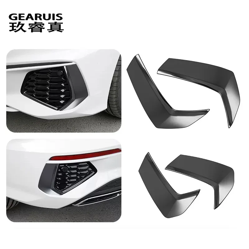 

Для Audi A3 8Y 2021-2023 автомобильный Передний Задний бампер из углеродного волокна спойлер воздушный нож противотуманная панель Крышка отделка внешние аксессуары