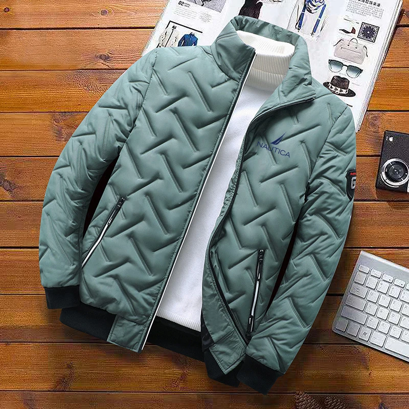 

Fall and Winter 2023 NAUTICA Jacket Down Jacket Brand Men's Impression Casual Fashion Soft Zipper Casual Top