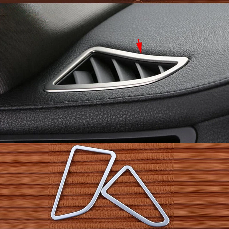 

For BMW 7 Series F01 F02 10-15 Center Dashboard Side Air Condition A/C Vent Decorate Cover Car Interior Accessories