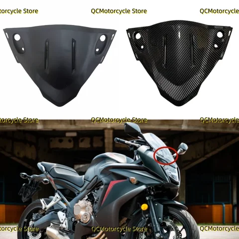 Передняя фара мотоцикла Верхняя обтекательная панель Подходит для HONDA CBR650F CBR 650F 2017 2018 2019