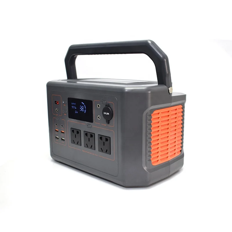 

Solar Energy Storage Battery portable power generator 600w 639Wh multipurpose fishing camping outdoor Emergency Power Supply
