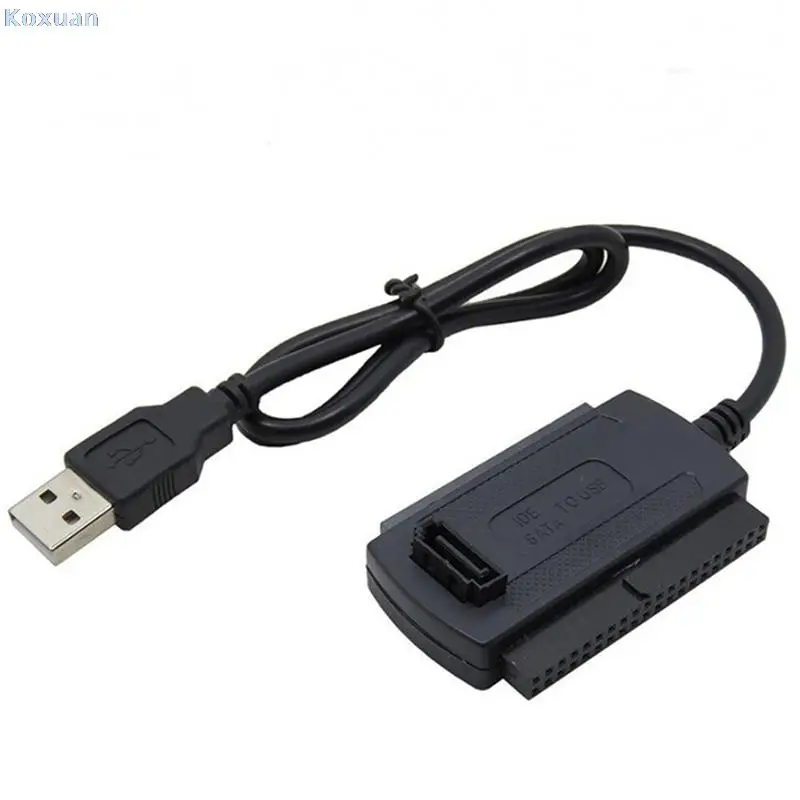 

1 Pc USB 2.0 To IDE SATA S-ATA/2.5 Adapter Cable For 2.5 3.5 Hard Drive Disk HDD