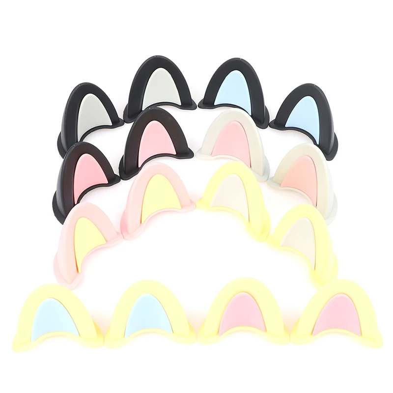 Шлем мотоциклетный с кошачьими ушками стильный аксессуар для езды на мотоцикле